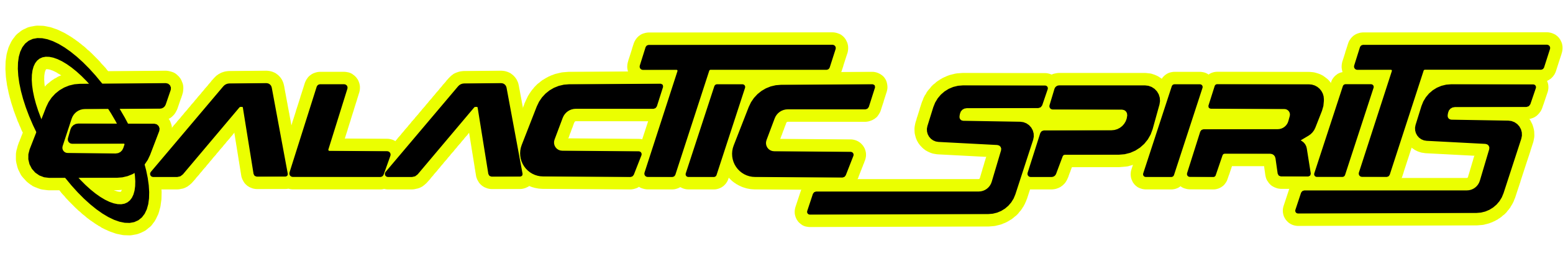 Galactic Logo - Yellow